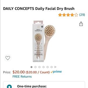 Daily Concepts daily facial dry brush